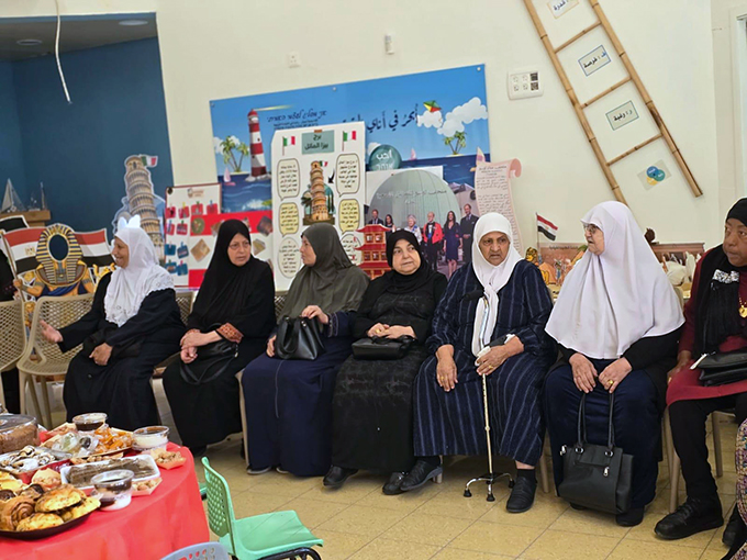 ملتقى الأجيال في مدرسة أجيال الابتدائية في جلجولية